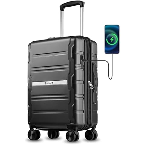 LUGGEX 20 Inch Carry-On Luggage Cover