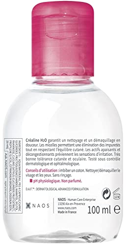 Bioderma créaline h2o eau micellaire démaquillante 100ml - vue 9