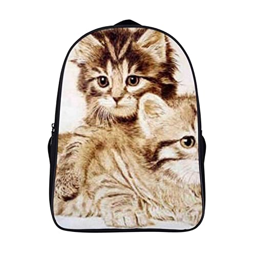 Cartable de mode Cute Cat pour la rentrée scolaire et les sorties décontractées en famille