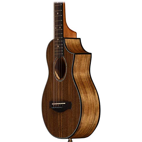 Ibanez Ewp14Opn Exotic Wood Piccolo Acoustic Guitar Natural #TOP1
