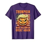 Trumpkin Halloween Pumpkin Make Halloween Great Again T-Shirt