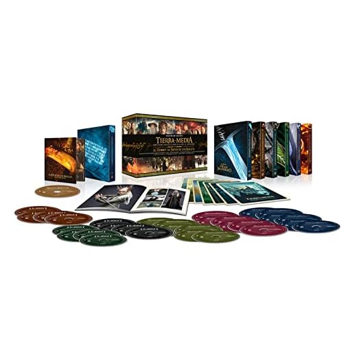 Pack Tierra Media (El Hobbit y El Señor de los Anillos) - Edición Coleccionista 4k Ultra-HD + Blu-ray [Blu-ray]