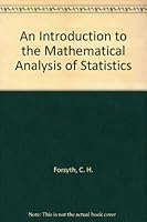 An Introduction to the Mathematical Analysis of Statistics B003XEM9SG Book Cover