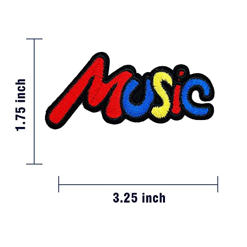 Obokata Iron On Music Patches, Punk Embroidered Patches, Band Badge Sew On Emblem Applique Diy Accessories For Vest Jackets, Clothes, Hats, Backbags, Pants, Clothing & Jeans. #TOP5