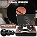 LP&No.1 High Fidelity All-in-One Record Player with Stereo Speakers, Turntables for Vinyl Records with USB Recording & Playback, Bluetooth Input and Output,Pitch Control, Auto Off
