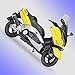 HZGLY 1/18 Échelle Moto Modèles Alliage Modèle Moto Modèle Moto Miniature Course Jouet pour Cadeau Collection pour Yamaha XP500 TMAX