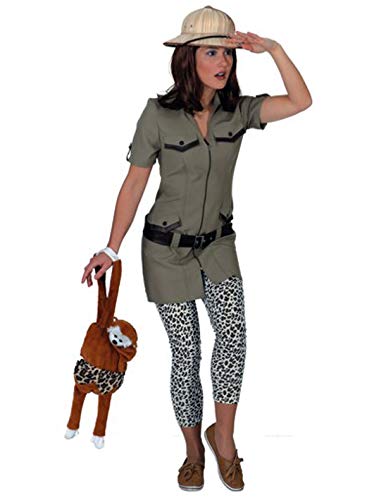 ORLOB Disfraz de Mujer Vestido de Safari - 36 Cover