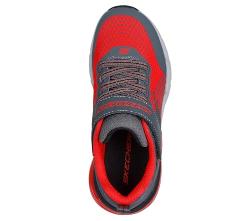 Skechers Bambino Thermoflux Elite Sneaker In Carbone/Rosso, Taglia 31, Lavabile In Lavatrice - 3