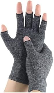 DECHENG 2 Pairs Arthritis Compression Gloves for Relieve Rheumatoid Osteoarthritis, Arthritis, Relieve Finger Muscle Tension, Fit for Women and Men to Daily Work and Computer Typing