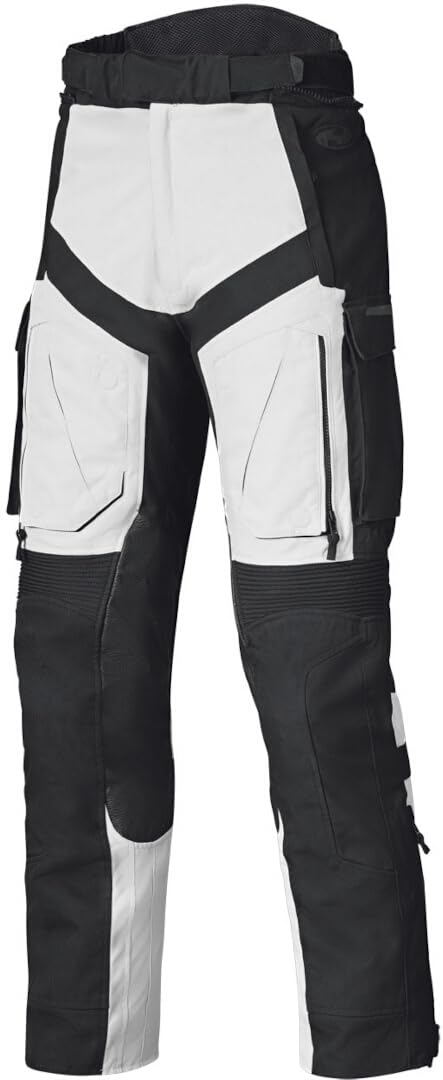 Held Tridale Base wodoodporne damskie spodnie tekstylne motocyklowe, jasnoszary/czarny, XL