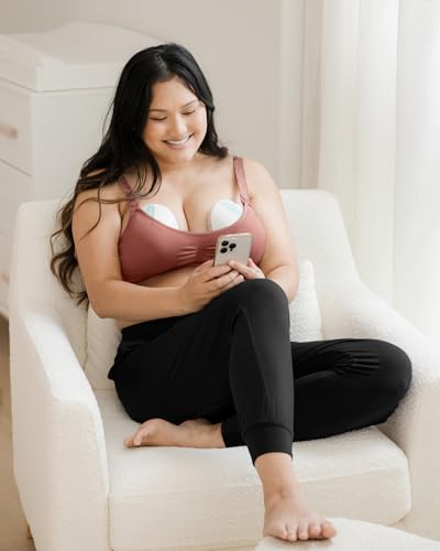 Image of Kindred Bravely Everyday Maternity Lounge Jogger Pants for Postpartum | Soft stretchy sweatpants with pockets and adjustable waistband. Breathable lightweight bottoms with relaxed fit for pregnancy