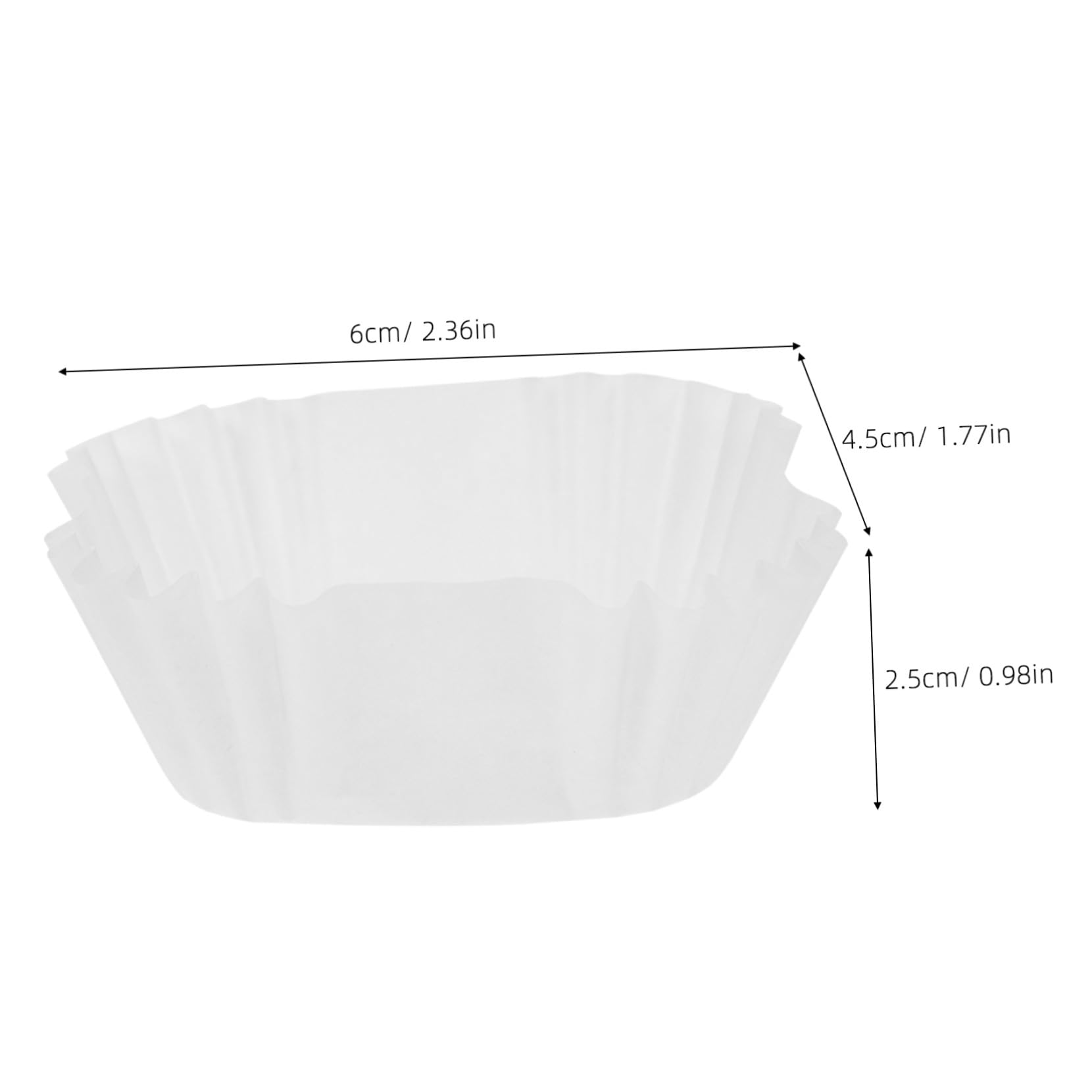Healifty 3000 Piezas De Envoltorios Para Cupcakes Moldes De Papel Para Pastel De Luna Moldes Para Cupcakes