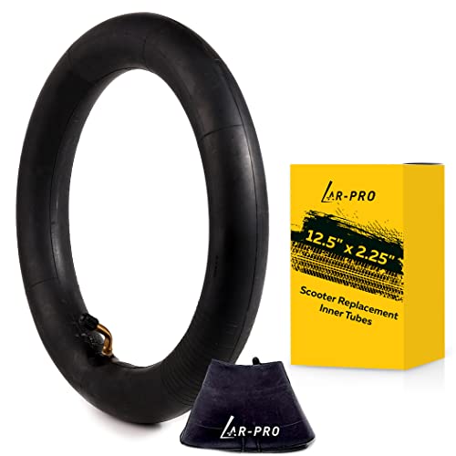 (2 Pack) AR-PRO Scooter Replacement Inner Tubes - 12.5" x 2.25" Inner Tubes with Angled Valve | Compatible with Razor Pocket Mod Bella Chrissy Hannah Montana Electric Scooters