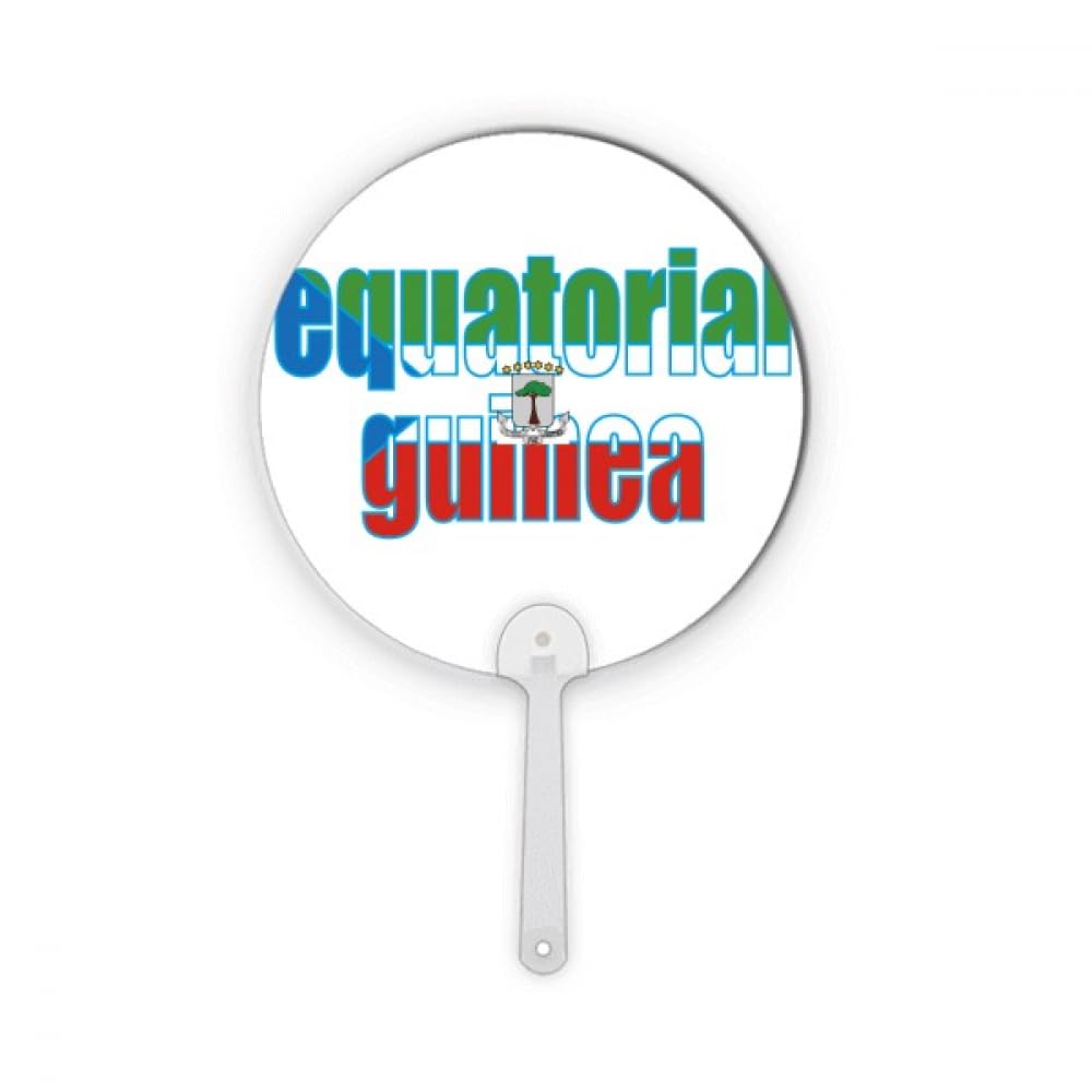 Drapeau de la Guinée équatoriale rond pour afficher sa fierté culturelle