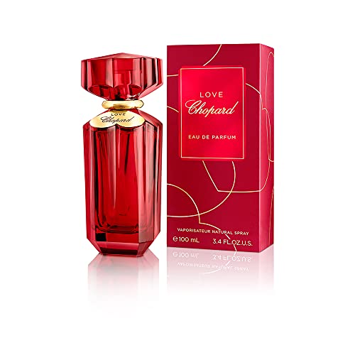 Chopard Love For Women - A Seductive, Romantic Eau De Parfum Fragrance For Her - Sweet, Fragrant Rose With Complimenting Citrus And Jasmine Notes - Elegant, Noble Glass Bottle Design - 3.4 Oz #TOP1