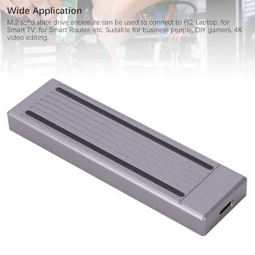 Caja externa SSD Type C 10Gbps USB3.1 con iluminación RGB miniatura 2