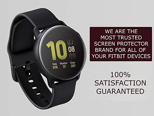 VGUARD [6 Pack] Screen Protector [NOT Glass] for Samsung Galaxy Watch Active/Samsung Galaxy Watch Active 2 40mm, Wet Applied TPU Plastic Film [Anti-Bubble] [Anti-Scratch] Screen Protector