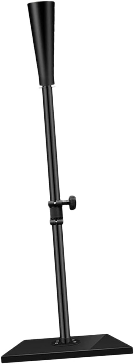 Baseball Batting Tee Height Adjustable Baseball Training Equipment with Rubber Top Softball Batting Training Hitting Tee