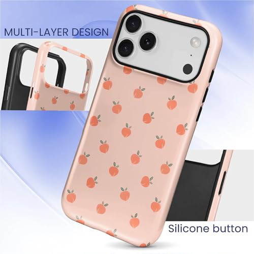 Coque iPhone 17 Pro Max DAIZAG antichoc double couche design pêche - 5