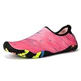 Morbuy Scarpe da Scoglio Uomo Donna Asciugatura Rapida Scarpette Mare Sport Acquatici Antiscivolo Scarpe da Immersione Traspirante Unisex Scarpe da Nuoto Acqua