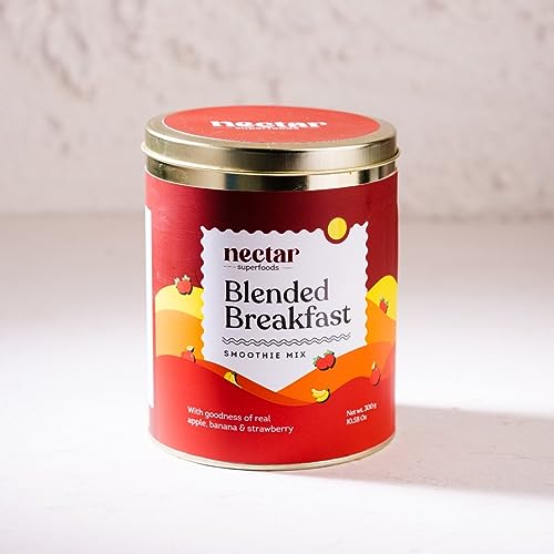 Nectar Superfoods Freeze Dried Blended Breakfast Smoothie Mix Powder 20