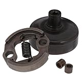Installation simple : l'ensemble d'embrayage est conçu pour une installation simple et rapide, permettant de remplacer facilement pièces anciennes ou défectueuses, ensemble d'embrayage de tondeuse à gazon, pignon de jante de tambour d'embrayage