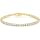 Gemsme 3/3.5mm Tennis Bracelet for Women Men, 18K Plated Cubic Zirconia Tennis Bracelet, Classic CZ Bracelet Jewelry for Daily Wear Party Wedding, 6-9 Inch image 3