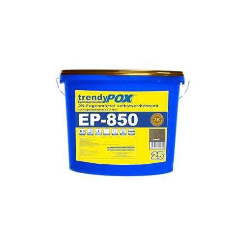 Mortier de joint auto-compactant 2K EP-850 - 25 kg (basalte) - Pour largeur de joint à partir de 3 mm