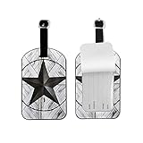 brett weiß hochglanz Einzigartiges Design: Das gemusterte Design der Reiseanhänger macht Ihren Tavel herausragender, es ist praktisch für Sie, Ihr Gepäck schnell zu finden, wenn Sie auf Flugreisen oder Kreuzfahrtschiff reisen.