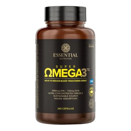 Super Ômega 3 TG Essential Nutrition - 240 Cápsulas