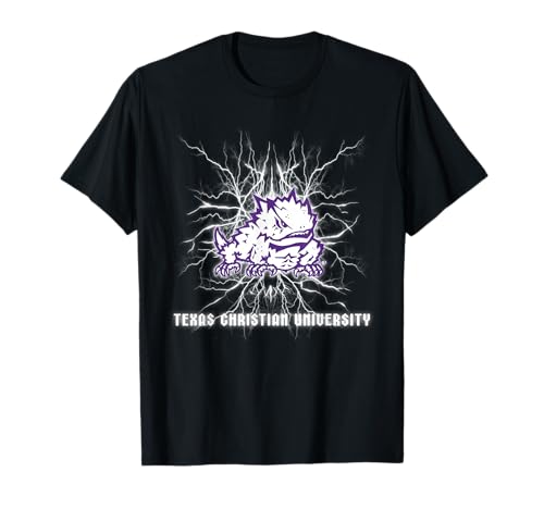 TCU Horned Frogs 90's Lightning Officially Licensed T-Shirt