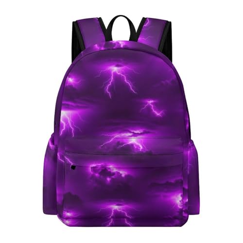 Sac à dos léger violet pour hommes et femmes idéal voyages et études