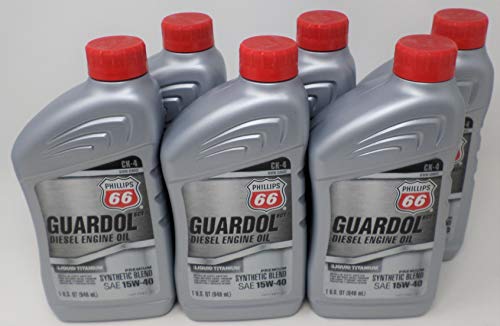 Aceite Diesel Phillips 66 15W-40 Pack 6 Quartos