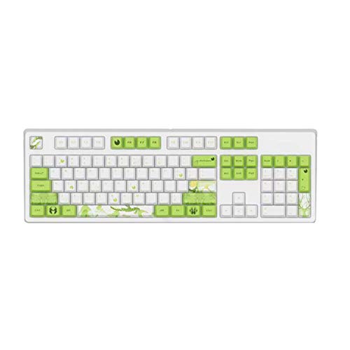 YU-NIYUT Wired Mechanical Keyboard 104 Keys Gaming Office Keyboard Computer Laptop Parts Exquisite and Beautiful Keycap for Mechanical Gaming Keyboard (ONLY KEYCAP)