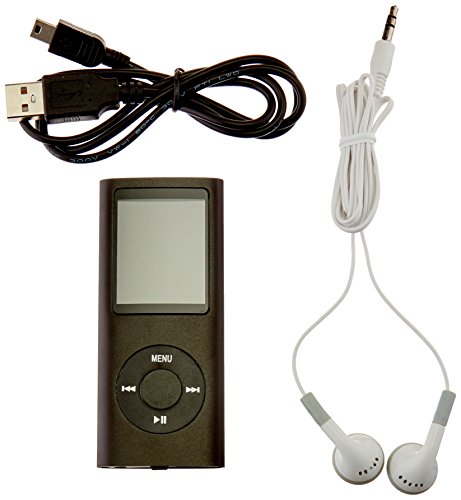 G.G.Martinsen 16GB Mini USB Port Mp3/Mp4 Player (Black)