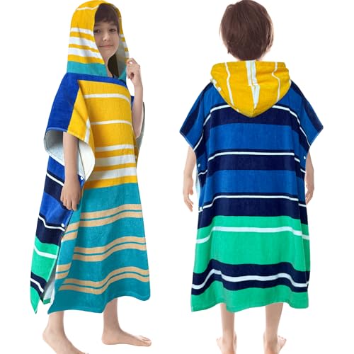 VOOVA & MOVAS Hooded Poncho Towel for Kids