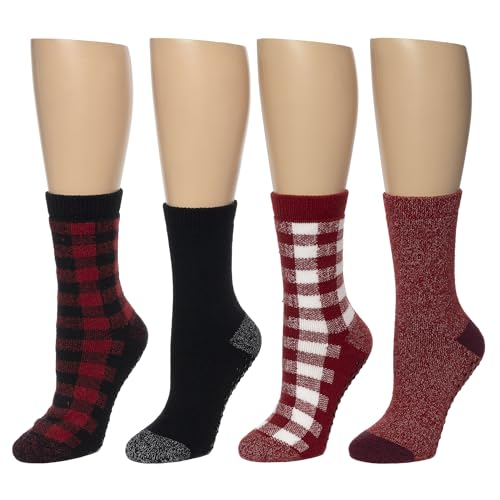 Image of Cuddl Duds Ladies Super Soft Warm Comfortable Multipack Gift Lounge Socks