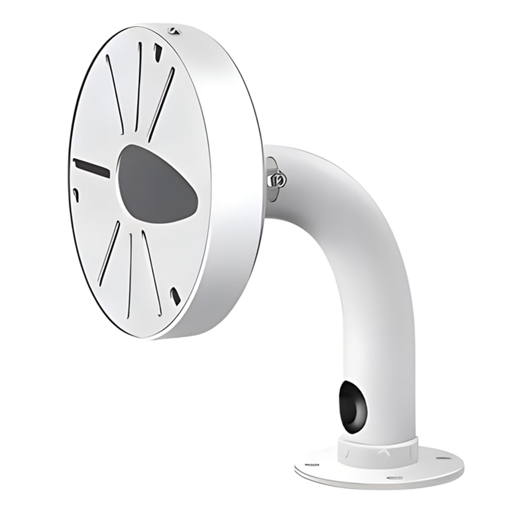 Hndhbfgrt Silver J Type Aluminum Alloy Dome Camera Wall Mount Bracket Universal Hemisphere Surveillance Accessories