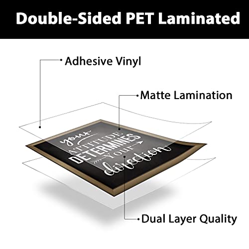 Duaiai 13 Pieces Industrial Chic Bulletin Board Posters, Inspirational Quote Positive Affirmation Motivational Posters With Welcome Sign For School Decor Classroom Decorations #TOP2