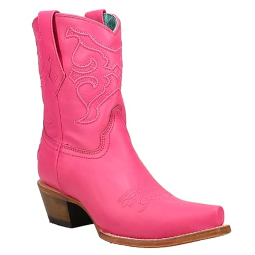 CORRAL Ld Fuchsia Embroidery Ankle Boot2