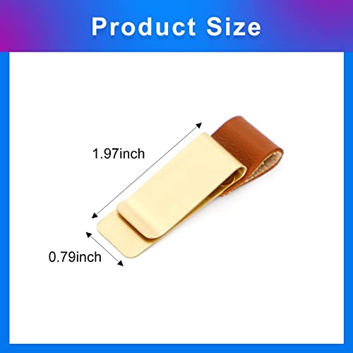 4Pcs Pen Clip For Notebook Pen Loop Holder For Notebooks Pu Leather Pen Holder Pen Sleeve Pen Clips For Journal, Planner, Notebook #TOP7