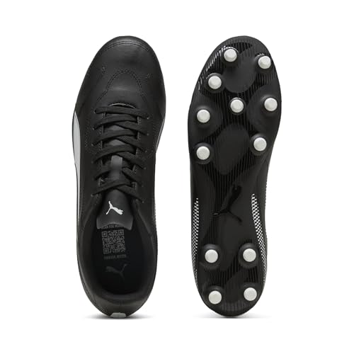 Puma Vitoria II Fg/AgFußballschuh für Herren, Puma Schwarz Puma Weiß, 43 EU – Ansicht 4
