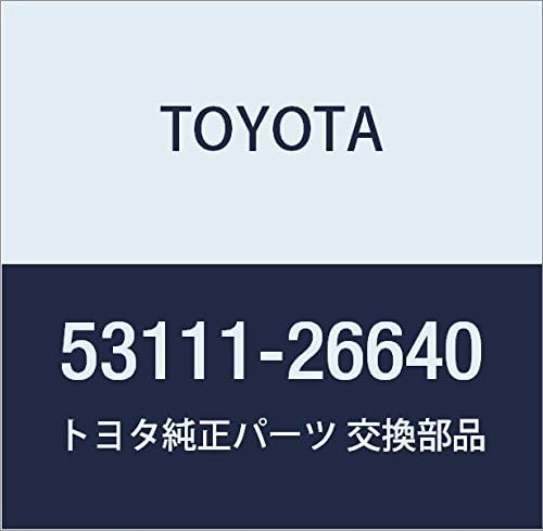 Toyota Genuine Parts Radiator Grille UPR Light/Town Ace Part Number 53114-BZ010
