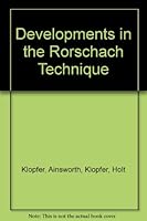 Developments in the Rorschach Technique Vols 1 and 2 B0010SBQLS Book Cover
