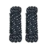 SOHIDAS Camping Rope Reflective Tent Rope Guyline with Ratchet Pulley, Tarp Tie Down Ropes for Tent Tarp, Canopy Shelter, Camping, 13ft Adjustable Guy Line for Canopy Tent 2 Pack Guy Lines Tents Cords