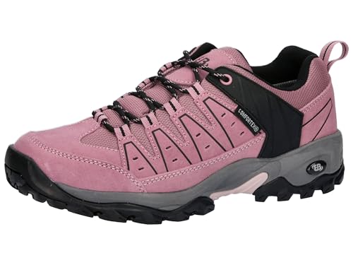 Brütting Damen Mount Pinos Low Trekkingsschuhe, Rosa/Schwarz, 43 EU