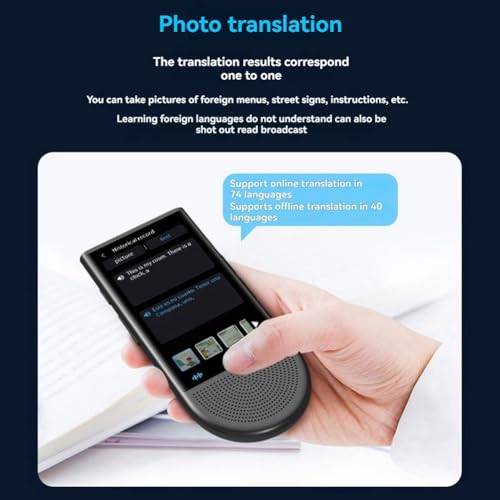 Traducteur vocal de voyage pour parler sans internet