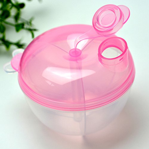 Distributeur de lait en poudre portable pour bébé - Boîte d'alimentation anti-déversement - Conteneur de voyage - Boîte d'alimentation