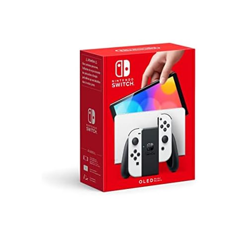 Nintendo Switch (OLED Model) - White Cover