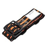 kurzsicherung klettersteig ☆ EINFACHE BENUTZUNG: Muss in Verbindung mit einem zugelassenen Baumgurt, Klettergurt oder Sicherheitsgurt verwendet werden, der vor der Verwendung installiert wurde. Ein großartiges Produkt, mit dem Sie beide Hände befreien können, während Sie mit Gurten arbeiten, um Ihren Ständer oder Ihre Stufen aufzuhängen. Dies erleichtert die Arbeit an Ihrem Ständer erheblich und fühlt sich dabei viel sicherer an.